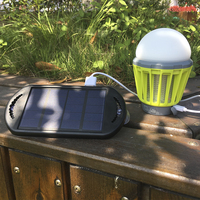 Sécurité rechargeable UV led électrique anti-moustique Lanterne camping Tente Lumière Insectifuge