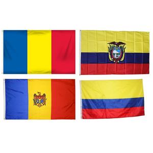 Nuovo Prodotto 2023 <span class=keywords><strong>Bandiera</strong></span> di Qualsiasi Dimensione della Colombia Molvoda Campagna Romania Blu Giallo Rosso - Product Image 3