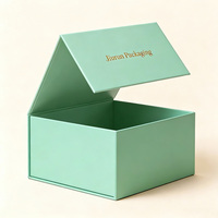 Boîte cadeau magnétique pliable biodégradable personnalisée, emballage de luxe, boîte en papier rigide pour sweat-shirt, pour les petites entreprises