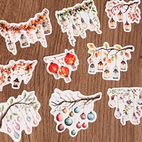 JAI IMAN 128 pièces de stickers autocollants pour scrapbooking, style féerique bohème, pack de stickers DIY esthétiques pour scrapbooking