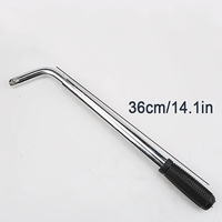Bonne qualité télescopique extensible roue écrou clé L forme Type clé à douille clé à douille voiture pneu Kit de réparation outil