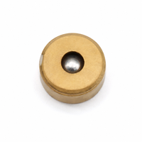 6.1mm 16 Ohm N54 NdFeB Ti Plated PET Cone dengan PU Surround untuk Earphone Hi Fi Driver Speaker Mikro Dinamis