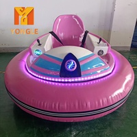 Manèges de parc d'attractions les mieux notés : Voitures tamponneuses gonflables électriques à batterie, à rotation libre à 360°, pour enfants et adultes, en version glace, en vente