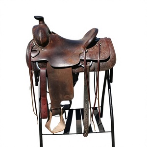 Silla de Montar Inglesa de Cuero Vintage BS International para Adultos, Equipo de Carreras de Caballos, Silla de Montar Sostenible con Herrajes SUS304 de Buena Calidad - Product Image 3