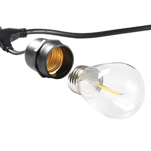 Vendita Calda di <span class=keywords><strong>Lampadine</strong></span> Decorative Personalizzate a Filamento, Luce Bianca Calda, Illuminazione da Giardino per Esterni Impermeabile - Product Image 3