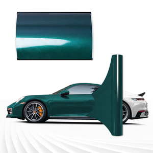Haute Brillant Rose Rouge Bleu Noir Vert Jaune Violet Voiture Emballage Vinyle Haute Qualité Changement De Voiture Film Véhicule Vinyle Wrap - Product Image 3