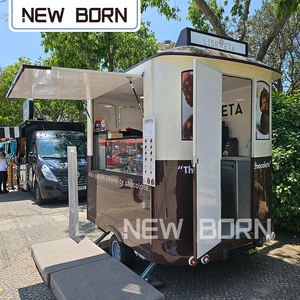 Compacte Volledig Uitgeruste Pizza & Ijs Foodtruck Met Candy Chips Station Voor Universiteitscampus Evenementen Festival Foodtrailers - Product Image 6