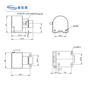 Machine de pulvérisation magnétique <span class=keywords><strong>MACXI</strong></span> à micro-pulvérisation Pompe à engrenages pour équipements mécaniques - Product Image 5