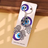 Bleu mauvais yeux porte-clés fête d'anniversaire faveurs turc bonne chance breloques cadeaux en vrac marine sorcière cadeaux pour les femmes bienvenue