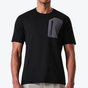 US Size Dry Fit Polyester Tshirts Customization Print <strong>logo</strong> 100 Blank Polyester Shirts High Quality T-shirts for Men - Product Image 3