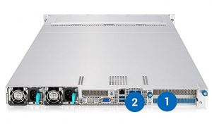 เซิร์ฟเวอร์แร็ค RS700A E11 RS4U 1U แบบสองซ็อกเก็ต ใช้โปรเซสเซอร์ EPYC 7763 สำหรับองค์กร รองรับ DDR4 32 ช่อง และ NVMe 4 ช่อง พร้อมระบบ Hot Swap - Product Image 4
