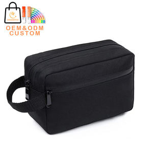 Custom Logo Mannen Oxford Reizen Toilettas Waterdichte Scheeropbergtas Vrouwen Make-Up Douche Organizer Toiletartikelen Cosmetische Tassen - Product Image 1