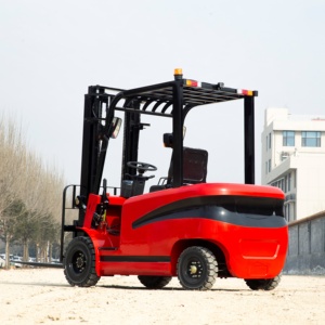 Precio de fábrica Alta calidad Envío gratis Mini carretilla elevadora eléctrica Fabricante de China Carretilla elevadora de 4 ruedas con accesorio - Product Image 4