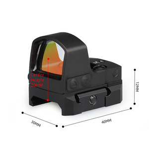 Cao Chống sốc với IPX7 không thấm nước săn bắn phản xạ <span class=keywords><strong>Dot</strong></span> <span class=keywords><strong>Sight</strong></span> làm việc cho tầm nhìn ban đêm <span class=keywords><strong>Red</strong></span> <span class=keywords><strong>Dot</strong></span> phạm vi <span class=keywords><strong>Sight</strong></span> - Product Image 3