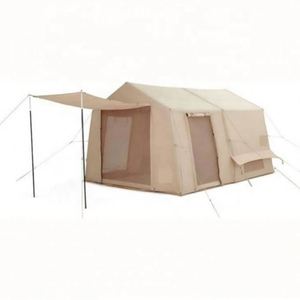 Tente familiale de camping quatre saisons à une chambre, robuste, avec poteaux en fibre de verre, imperméable, ouverture rapide automatique - Product Image 1
