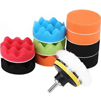 Kit de tampons de polissage en mousse Cronovo de 3 à 8 pouces, éponge de polissage pour voiture de grain 3000, personnalisable OEM