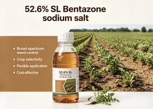 Herbicide en gros efficace, désherbant, prix compétitif, Bentazone 480g/l SL, 500g/L SL, 50%WG, 80%WG, 40%EC, 50%EC, Pesticide - Product Image 4