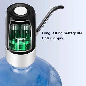 Dispensador de bomba de agua portátil eléctrica para bebedero, interruptor de botella para beber de galón, Dispensador táctil de carga silenciosa - Product Image 6