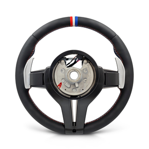 พวงมาลัย M Sport รุ่น Top <span class=keywords><strong>Mark</strong></span> E Series ของฝรั่งเศส สำหรับ BMW X5 E70 X6 E71 E81 E82 E84 E87 E88 E89 E90 E91 E92 E93 M3 <span class=keywords><strong>M5</strong></span> - Product Image 2