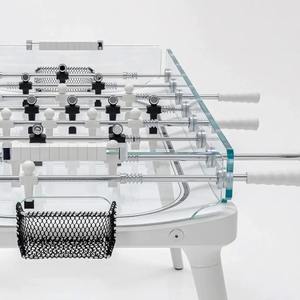 <span class=keywords><strong>Table</strong></span> de <span class=keywords><strong>baby</strong></span>-<span class=keywords><strong>foot</strong></span> de luxe haut de gamme, <span class=keywords><strong>table</strong></span> de jeu de football d'extérieur avec plateau en verre trempé, bois blanc et verre, <span class=keywords><strong>table</strong></span> de <span class=keywords><strong>baby</strong></span>-<span class=keywords><strong>foot</strong></span> - Product Image 4