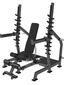 Banc de musculation pliable Lingxi multifonctionnel en acier inoxydable <span class=keywords><strong>pour</strong></span> entraînement de force à domicile - Sécurité unisexe - Product Image 2
