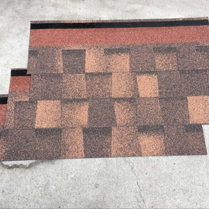 Tuiles de toiture modernes de style américain résistantes à la chaleur 1000x333mm, briques de terre cuite, bardeaux d'asphalte, <span class=keywords><strong>prix</strong></span> compétitif - Product Image 1