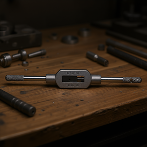 Clé à tarauder réglable de 1/4 à 1/2 pouce pour filetages métriques et impériaux, idéale pour les applications de filetage de précision - Product Image 3