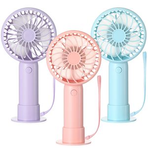 Ventilateur de bureau créatif, ventilateur portable d'extérieur, mini ventilateur à main rechargeable par USB, ventilateur portable USB - Product Image 1
