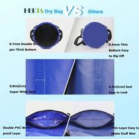 Mochila Impermeable Flotante para Kayak, con Aislamiento, Cierre Enrollable, Bolsa Seca a Prueba de Fugas, Plegable, de PVC, de 5-36l, con Logotipo Personalizado OEM/ODM