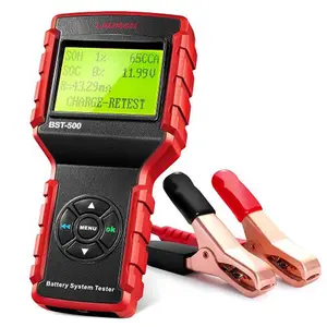 Lancio professionale BST-500 BST500 Test del sistema di avviamento e ricarica 6V 12V 24V Tester di carico 100-2000 CCA Tester della batteria dell'auto