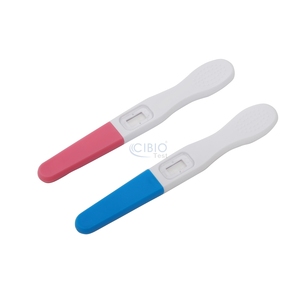 Tests de grossesse urinaires <span class=keywords><strong>HCG</strong></span> et d'ovulation LH (midstream) certifiés ISO 13485 IVDD, approuvés CLIA Waived, 4.0mm, 6.0mm, 7.0mm - Product Image 1