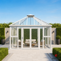 Pergola motorisée moderne en aluminium MEXIN avec toit rétractable en verre trempé, anti-corrosion, imperméable, pour villa extérieure, véranda
