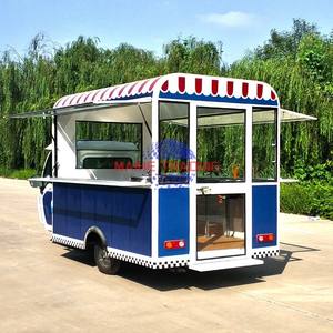 Multifunctional Electric <b>Tricycle</b> Food Cart LED Signage Candy/Chips Snack Station Stainless Steel Mobile Vending Unit for - Product Image 3