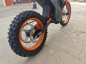 มอเตอร์ไซค์วิบากไฟฟ้า แบตเตอรี่ลิเธียม 72V มอเตอร์แรงบิดสูง <span class=keywords><strong>3</strong></span> สปีด ความเร็วสูงสุด 65 กม./ชม. คลังสินค้า EU US - Product Image 2