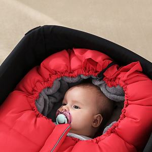 Couverture de poussette pour bébé nouveau-né, coupe-vent, chaude, pour l'hiver, enveloppe pour bébé, sac de couchage pour poussette - Product Image 5