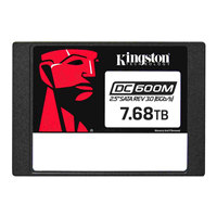 Kingston DC600M Unità a Stato Solido (SSD) SATA di Grado Enterprise da 2,5 Pollici, Serie 480GB 960GB 1,92TB 3,84TB 7,68TB