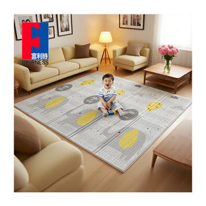 Fairness Factory Réversible XPE Mousse Pliable Tapis Étanche Enfants Zone De Jeu Tapis Jouet Éducatif pour Bébé Jouer - Product Image 1
