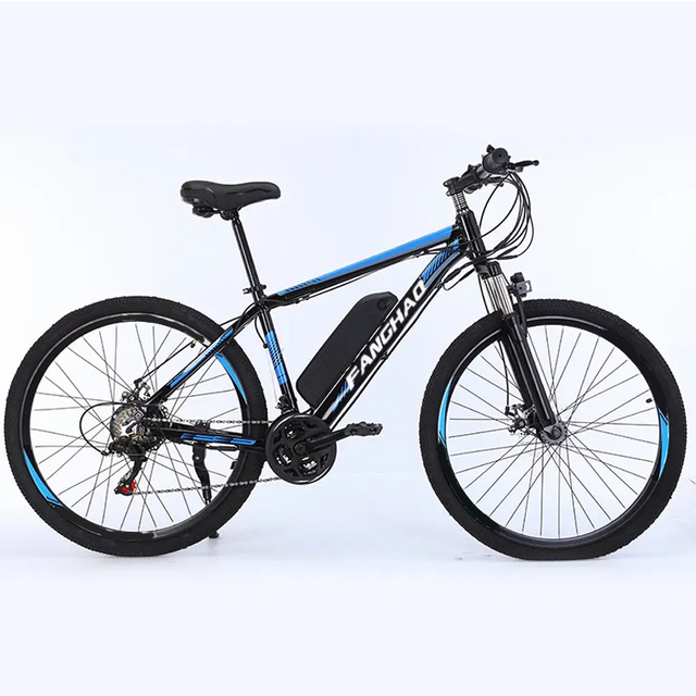 High Quality Wholesale Electric Mountain Bike Suspension 21 Speed Rear Hub Motor Lithium Lightweight Customized Adult Ebike