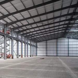 Factory Price Prefabricated Warehouse Hangar Workshop Building Light Steel Structure