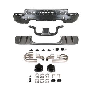 Convient aux modèles 18-23 9Y0.1 <span class=keywords><strong>Puca</strong></span>, ensemble de lèvres arrière TurboGT amélioré avec embout d'échappement et passages de roues SD, neuf, fabriqué en Chine - Product Image 2