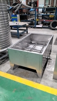 Économique 300L Lait Bain D'eau Stérilisation Automatique En Acier Inoxydable Réservoir D'eau Alimentaire Boissons Usines Moteur Composant Ruifei