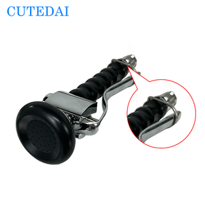 47 inch đương đại Brass Chrome mạ thương mại khách sạn boong núi Nhà bếp Vòi Pull-down phun đầu lạnh nước nóng <span class=keywords><strong>Mixer</strong></span> - Product Image 4