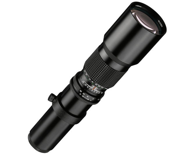 500mm F/8-32 Telephoto Zoom Lens T Mount 500Mm F/8-32 Mobile Telephoto Camera Zoom Lens Kit With T Mount