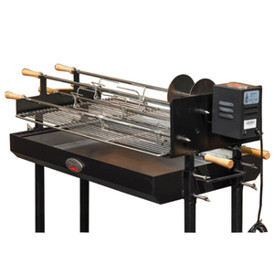 Asador Giratorio Extra Grande para Barbacoa Estilo Cipriota con 5 Brochetas, <span class=keywords><strong>Parrilla</strong></span> Resistente para Barbacoa <span class=keywords><strong>Argentina</strong></span> - Product Image 6