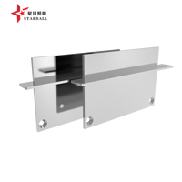 Profilé lumineux LED linéaire encastré au plafond carré de 9075 mm, série 6000, aluminium anodisé, surface IP20, garantie 5 ans, utilisation en bureau