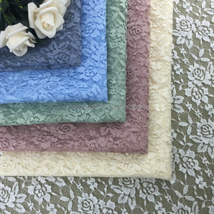 Tissu en dentelle jacquard à motif de pivoine classique en gros d'usine pour robes de mariée et vêtements pour enfants - Product Image 6