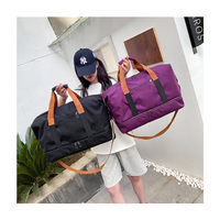 Sac de sport unisexe imperméable de grande capacité Sac de sport tendance bon marché avec séparation sèche et humide pour hommes et femmes Sac de sport de week-end