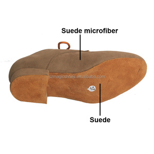 <span class=keywords><strong>Scarpe</strong></span> da Ballo da Sala in Camoscio per <span class=keywords><strong>Uomo</strong></span>, <span class=keywords><strong>Scarpe</strong></span> da Ballo Moderne Marrone Chiaro, <span class=keywords><strong>Scarpe</strong></span> da Ballo per Feste e Matrimoni con Tacco 2,5 CM - Product Image 4