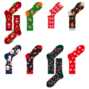 <b>Men</b>’s Cotton Winter Christmas <b>Socks</b>, High Quality Warm Fashion Crew <b>Socks</b> with Gift Packaging for Holiday Gifts and Wholesale - Product Image 1