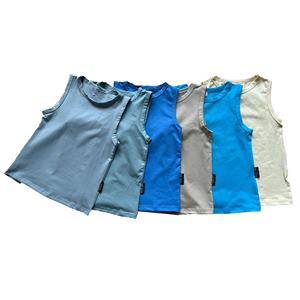 Camicie senza maniche in cotone elasticizzato personalizzato per bambini - Product Image 3